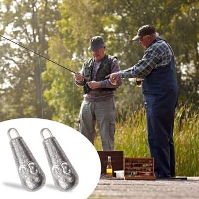 20 Stuks Vissen Accessoires Set met Gewichten voor Hengelsport - 10g, 15g, 20g, 30g - Perfect voor Sportvissen en Zeevissen
