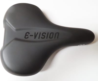 Zadel - Dameszadel - E-Vision - Met handvat - Zwart - 22 x 26 cm