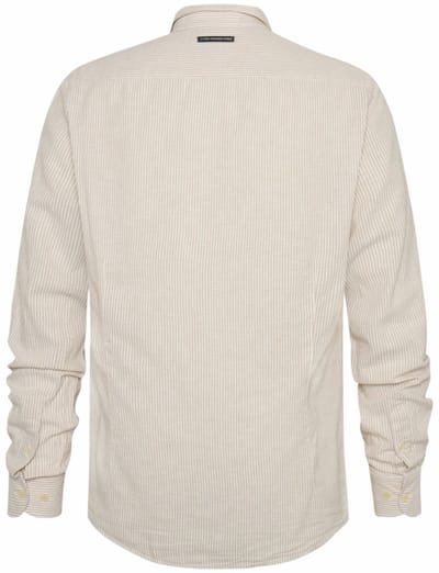 A Fish Named Fred casual overhemd beige