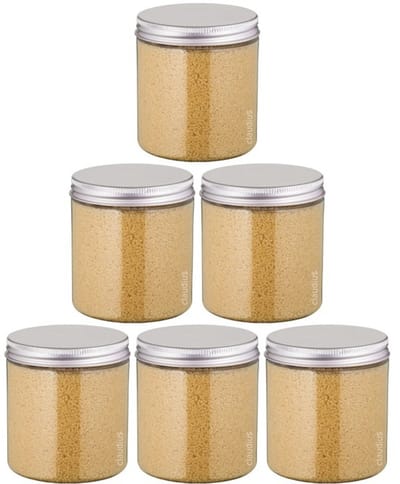 Badkaviaar Zen Moment - 200 gram - Pot met aluminium deksel - set van 6 stuks - bad parels voor in bad