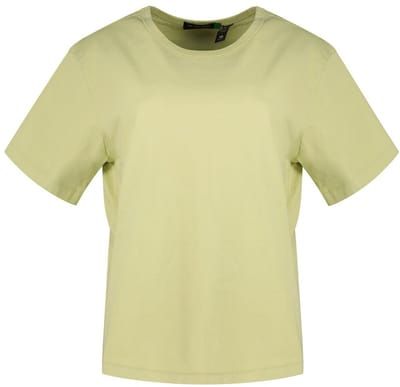 Dockers Crew T-shirt Met Korte Mouwen Groen S Vrouw