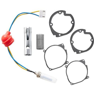 VEVOR 8V Gloeibougie Reparatieset, Gloeibougieset voor Dieselkachels met verstuivingsrooster, Compatibel met 5/8 kW standkachels, Dieselkachel Accessoires voor Auto's, Vrachtwagens en Boten (4 afdichtingen)