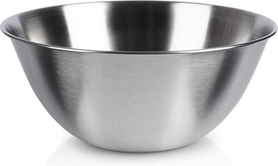 Schaal Keuken Edelstaal 18,5 cm, 1,2 l - Fruitschaal - Serveerschaal - Schaaltje