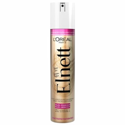 L'Oréal Elnett Satin Haarspray Volume Extra Sterk - 3 x 200 ml - Voordeelverpakking