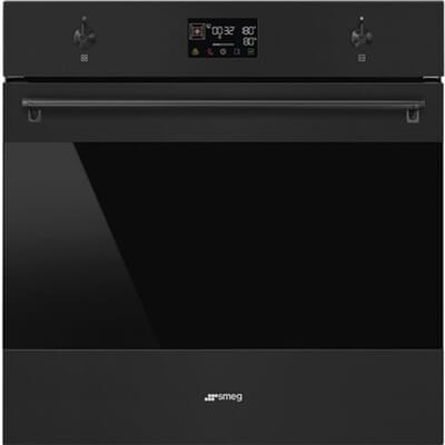 SMEG Pyro steam Galileo Oven Oven , Classici, 60 cm, Combi-stoom, Matt Black, A+, Pyrolyse