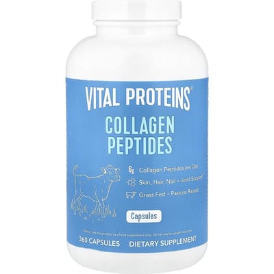 Collageen Peptiden, 360 Capsules (550 mg per capsule)