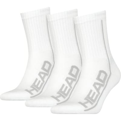 HEAD Sokken Performance Short Crew 3-pack Wit-35/38
