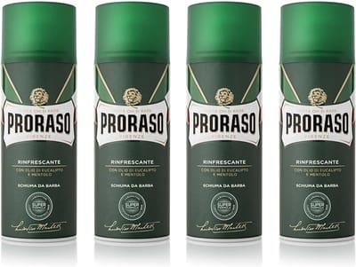 Proraso scheerschuim 400 ml 4-delige set