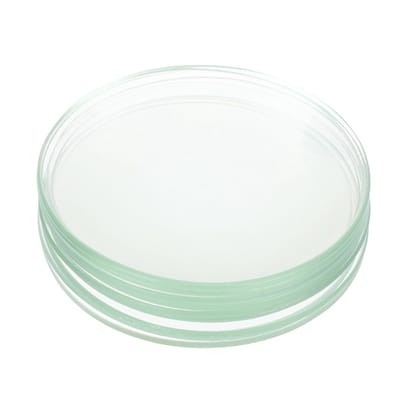 Dailygoods - ULTECHNOVO Hittebestendig horlogeglas 9 cm rond transparant laboratoriumglas voor wetenschap chemie onderwijs en laboratoriumtoepassingen