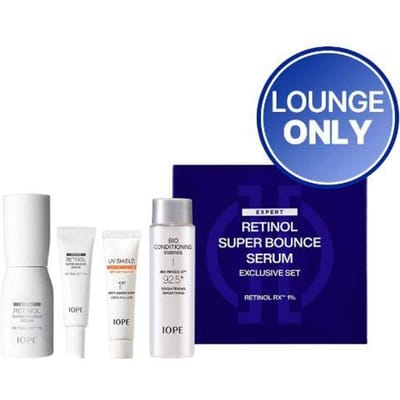 IOPE Retinol Super Bounce Serum Poriënverfijnend & Elasticiteit Verzorging Laag-Irriterende Formule 30ml blue