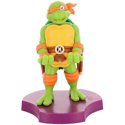 Exquisite Gaming EG Cable Guys Holdems Teenage Mutant Ninja Turtles (TMNT) Phone & Small Device Holder-Michaelangelo (Diversen) Nieuw