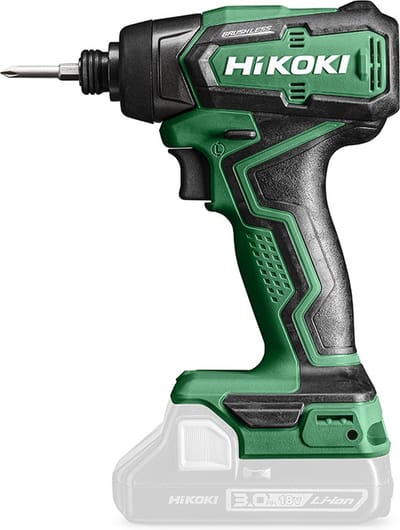 HiKOKI WH18DDW4Z 18V Li-Ion accu slagschroevendraaier body - 140Nm - 1/4" - koolborstelloos