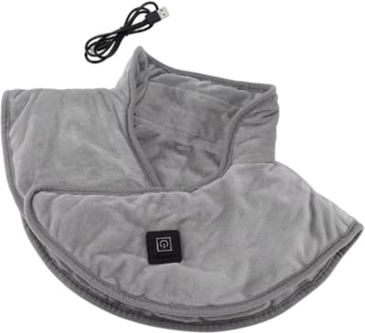 Elektrische Verwarmde Nek- en Schouderband – Warmtepad voor Nek en Schouders met 3 Warmtestanden, Warmtekraag tegen Spierspanning en Koude, Comfortabel voor Thuisgebruik