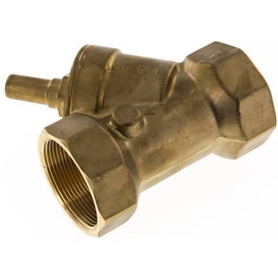 Rp 1-1/2'' Messing Y Terugslagklep 16 bar (232 psi) FKM