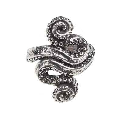 Alchemy - KRAKEN Ring - Zilverkleurig