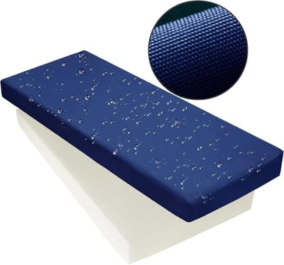 Tuinbank Kussen - Buiten Zitkussen - Comfortabel Zitten - Waterafstotende Stof - 100x30x10cm - Navy Blue