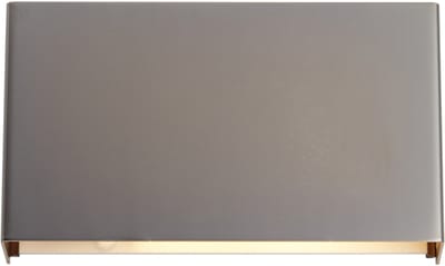QAZQA otan - Moderne Wandlamp Up Down voor binnen - 2 lichts - L 10 cm - Gunmetal - Woonkamer | Slaapkamer