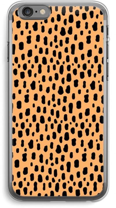Case Company® - Hoesje geschikt voor iPhone 6 PLUS / 6S PLUS hoesje - Panter - Soft Cover Telefoonhoesje - Bescherming aan alle Kanten en Schermrand