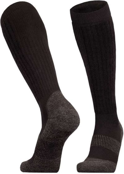 UphillSport Operator Tactical Sokken Merino Bamboe Dik Zwart Unisex Sock Knee