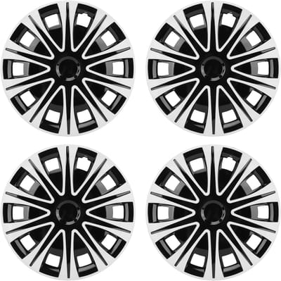 Set van 4 Wielnaafdeksels voor 17 Inch Velgen - Universele Vervangingen, Schokbestendig en Duurzaam ABS Materiaal, Perfecte Bescherming voor Velgen