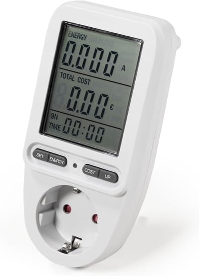 Digitale Stroommeter voor Stopcontact - Energieverbruik Meten en Kosten Inzichtelijk Maken