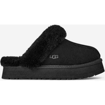UGG® Disquette voor dames  in Black, Maat 36, Suede