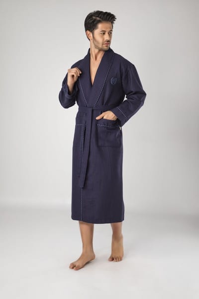 Heren Badjas/ Ochtendjas Milan /Khaki /maat XXXL