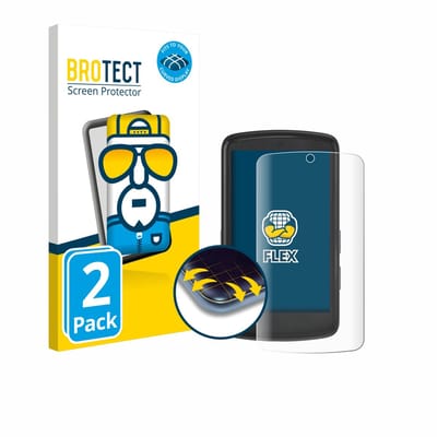BROTECT - Screenprotector voor Bryton Rider S810 - Folie Beschermfolie transparant volledig dekking - 2 Stuks