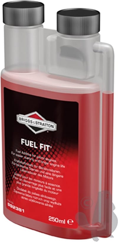 Briggs and Stratton Fuel Fit 250ml - benzine toevoeging voor 2 en 4 takt motoren