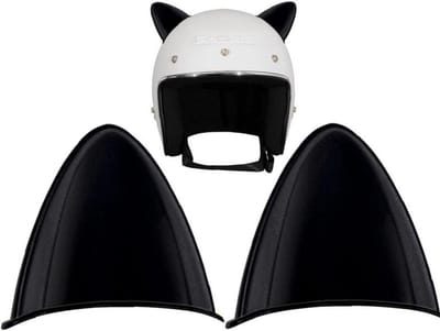 Universele Kattenoren Decoratie voor Motorhelm en Scooterhelm
