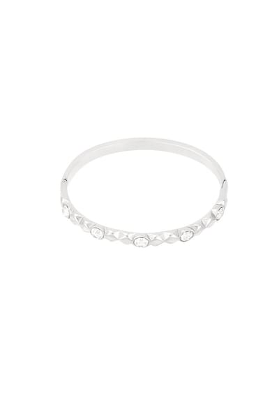 diamond relief armband