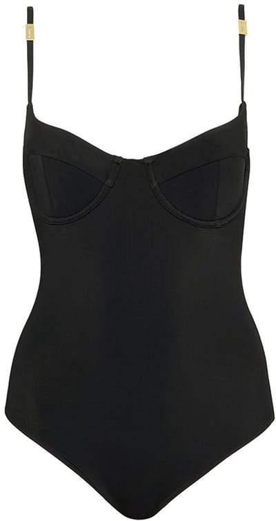Calvin Klein dames badpak balconette zwart