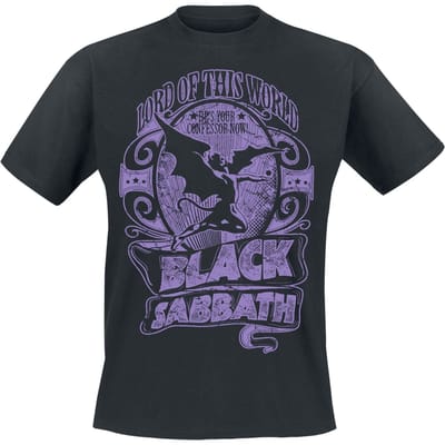 Black Sabbath T-shirt - Lord Of This World - M tot 5XL - zwart