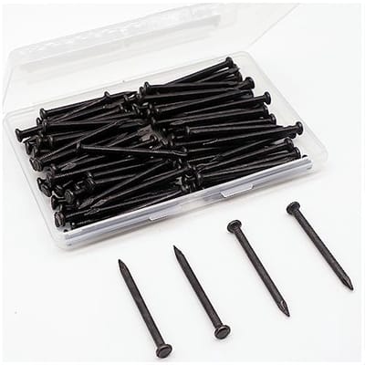 Platte kop stalen nagels - 5 cm lange nagels voor muur en foto opknoping