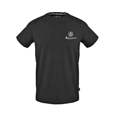 Aquascutum Heren Emblem Regular T-shirt (Zwart)