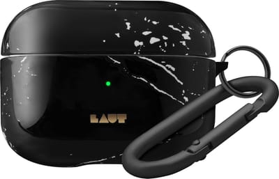 Laut Huex Element marmer hoesje voor AirPods Pro - zwart