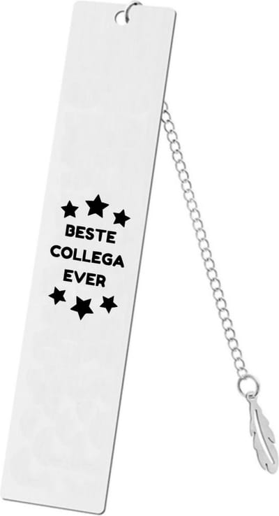 Akyol - beste collega ever boekenlegger - Collega - medewerkers - inclusief kaart - collega cadeau - collega - welkom cadeau - afscheid - leuk kado voor je collega om te geven