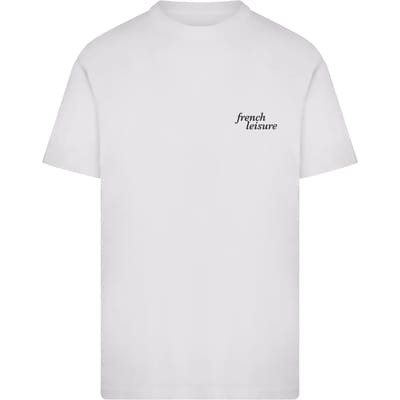 Mister Tee - French Leisure Heren Tshirt - 3XL - Wit