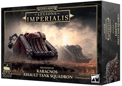 Warhammer The Horus Heresy - Legions Imperialis - Mechanicum Karacnos Assault Tank (03-83)