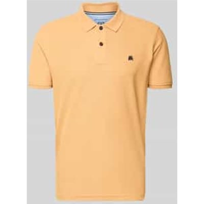 LERROS Herenpoloshirt COOL & DRY ademend piqué , Maat: L , Kleur: DULL PEACH , 60% katoen, 40% polyester
