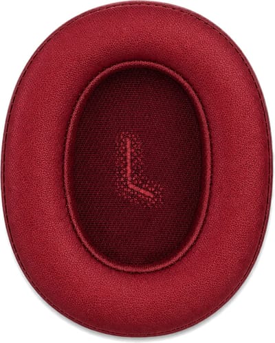 Set Oorkussens voor JBL Koptelefoon - E55BT Oorkussen - E55BT Quincy Edition - Kunstleer met Traagschuim - Rood