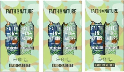FAITH IN NATURE - Gift Set Hand Care Coconut - 3 Pak