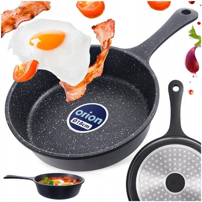 Orion Grande Granieten Koekenpan 18cm - Geschikt voor alle warmtebronnen