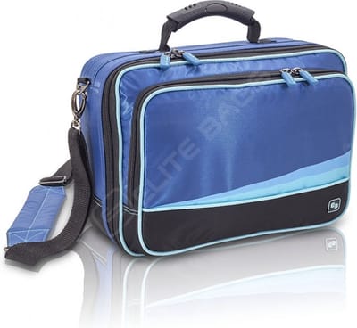 Elite Bags COMMUNITY'S Blue - Zorgtas - Medische Tas - Doktertas  - Schoudertas - Verpleegkundige