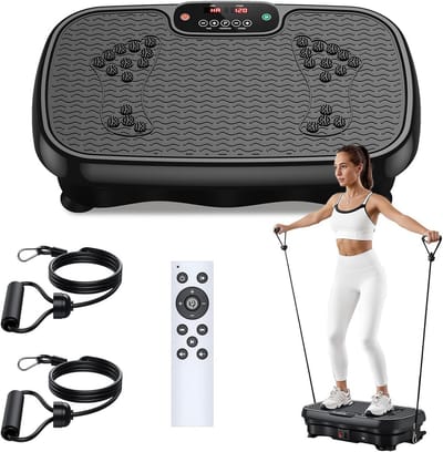 Trilplaat Fitness - Powerplate - Voor Voeten en Benen - Cardio - Bloedsomloop - Trainingsplatforms