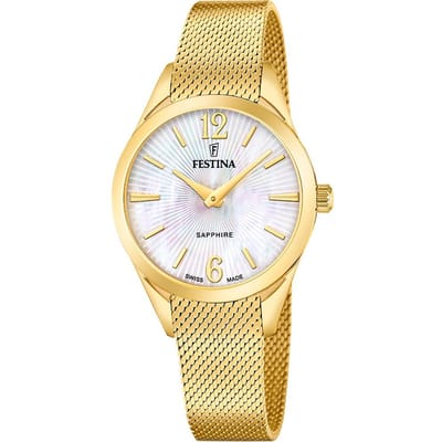 Festina Grace Swiss Made F20077/1 vrouwen horloge