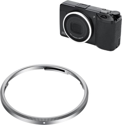Metaal Lensdecoratie voor Ricoh GR IIIx en GR3x Camera, Vervangt Originele GN-2 Ring Cap, Stijlvol en Duurzaam Accessoire