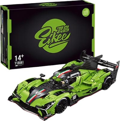 Eikee Y18081 | Lamborghini SC63 | 3771 onderdelen | Afmetingen 59×24×15CM | Leeftijd 14+ | Compatible met bekende merken