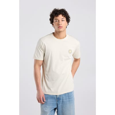 America Today Edson Kit Maat: S | Basic T-Shirts Outlet | Heren | Ecru