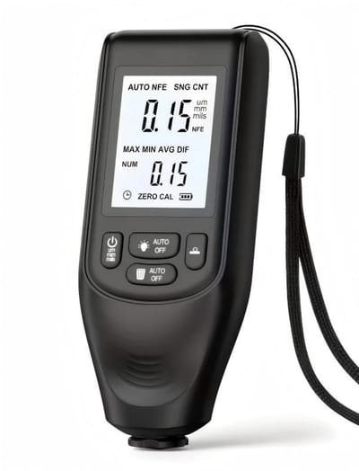 Auto Lakdiktemeter – Digitale Coatingdiktemeter – Meetbereik 0–2000 µm – Handheld met LCD-display – Voor Auto-inspectie